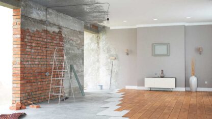 Renovation interior