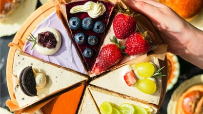 Cake cut into different slices, representing how Section 1202 should be a piece of your M&A planning